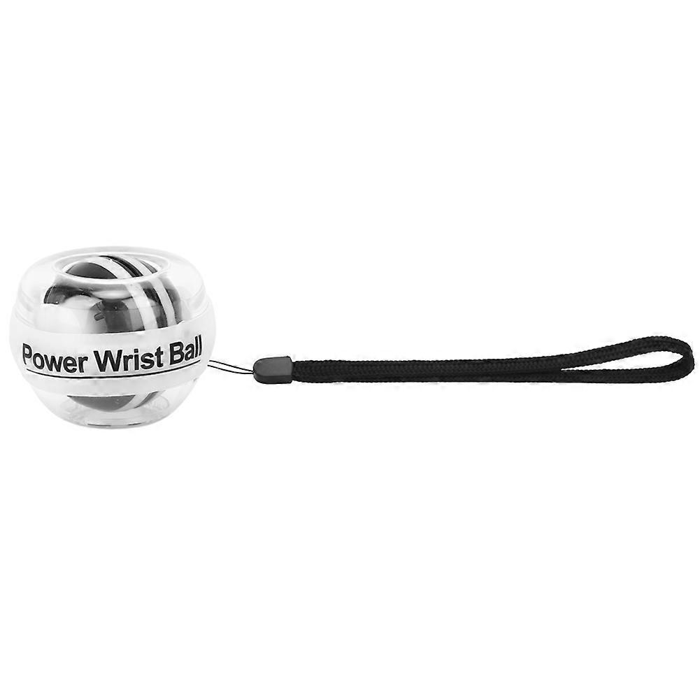 Self Starting Magnetic Lighting Finger Grip Manual Control Gyroscope Wrist Exerciser Ball
