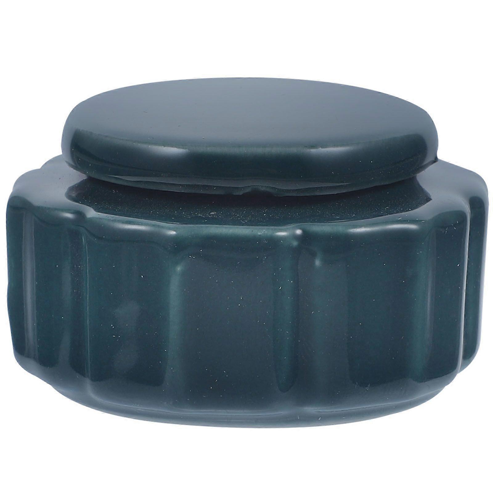 Porcelain Mini Jar Multi-use Retro Lip Cream Storage Jar