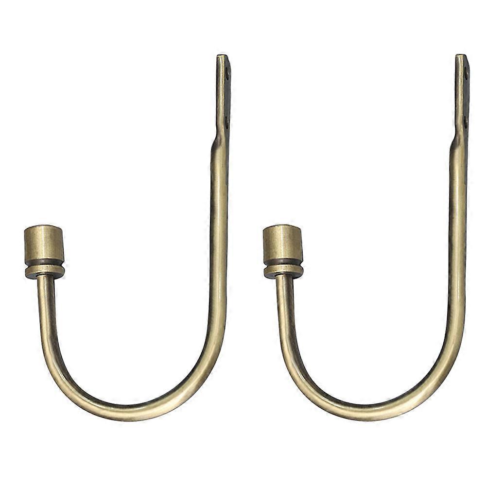 1 Pair of Curtain Hooks for Home Bedroom with Fixed Hooks for Curtains Supplies