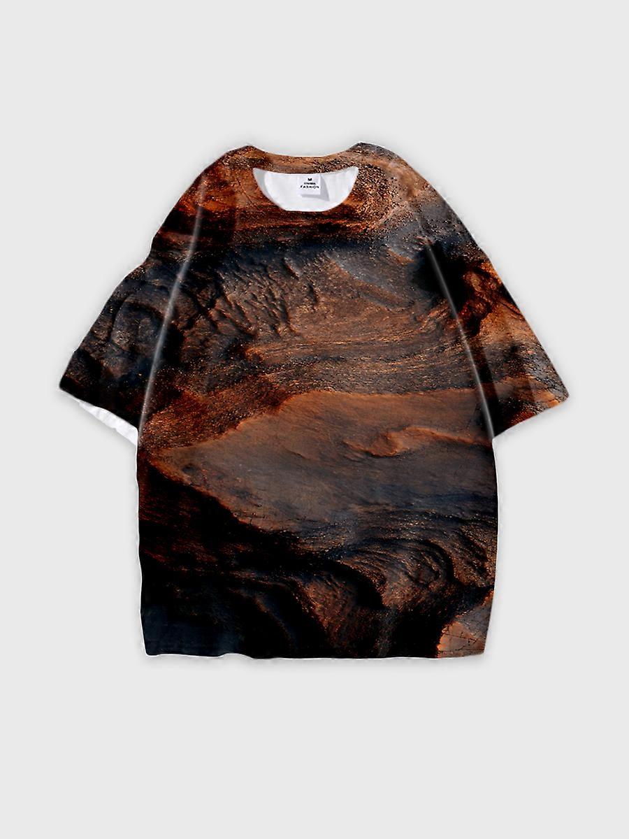 T-shirt round neck Pattern loose short sleeve JW2875