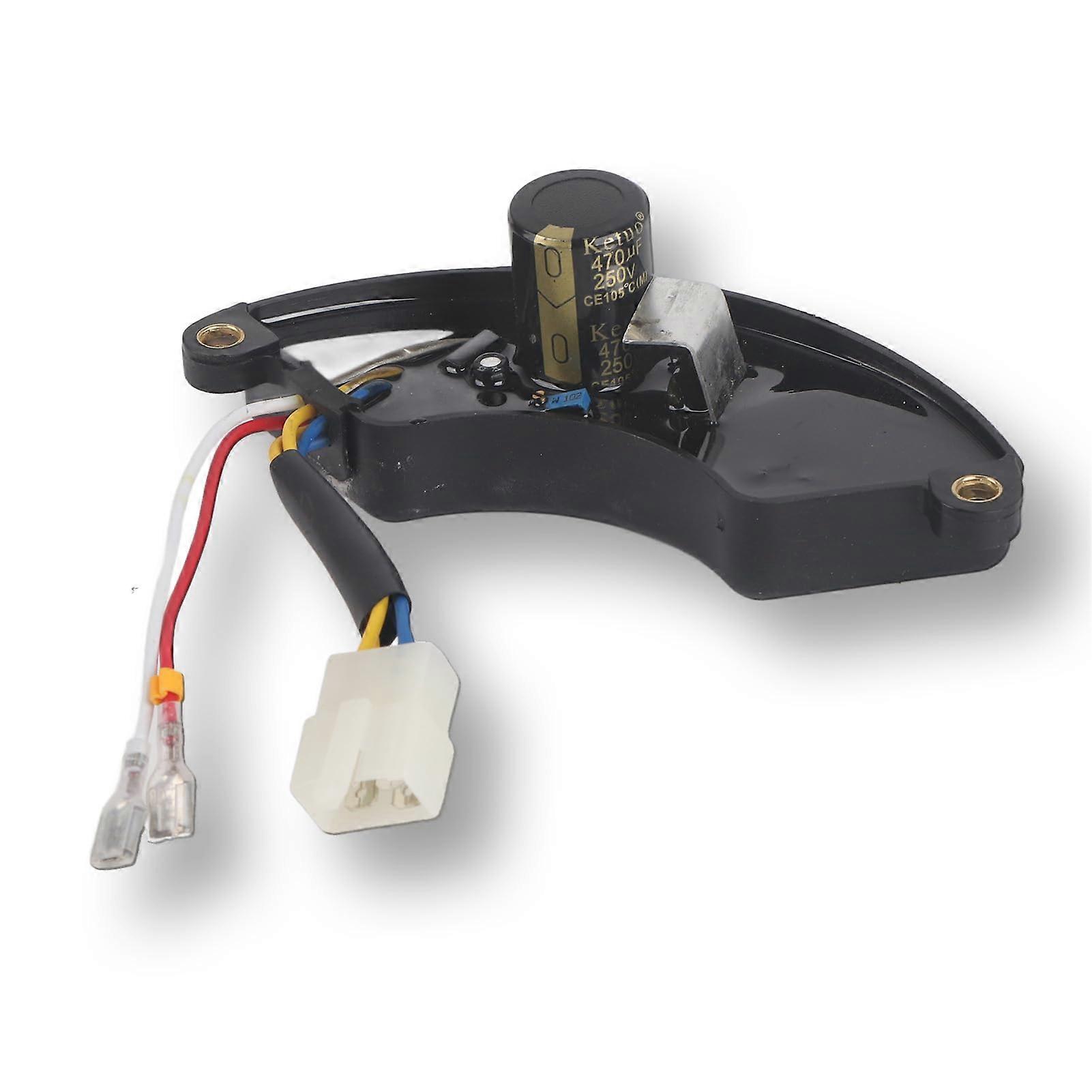 5-6.5KW AVR Voltage Regulator for Single-Phase Petrol Generators, Half Moon Style Automatic Rectifier for Diesel Generators
