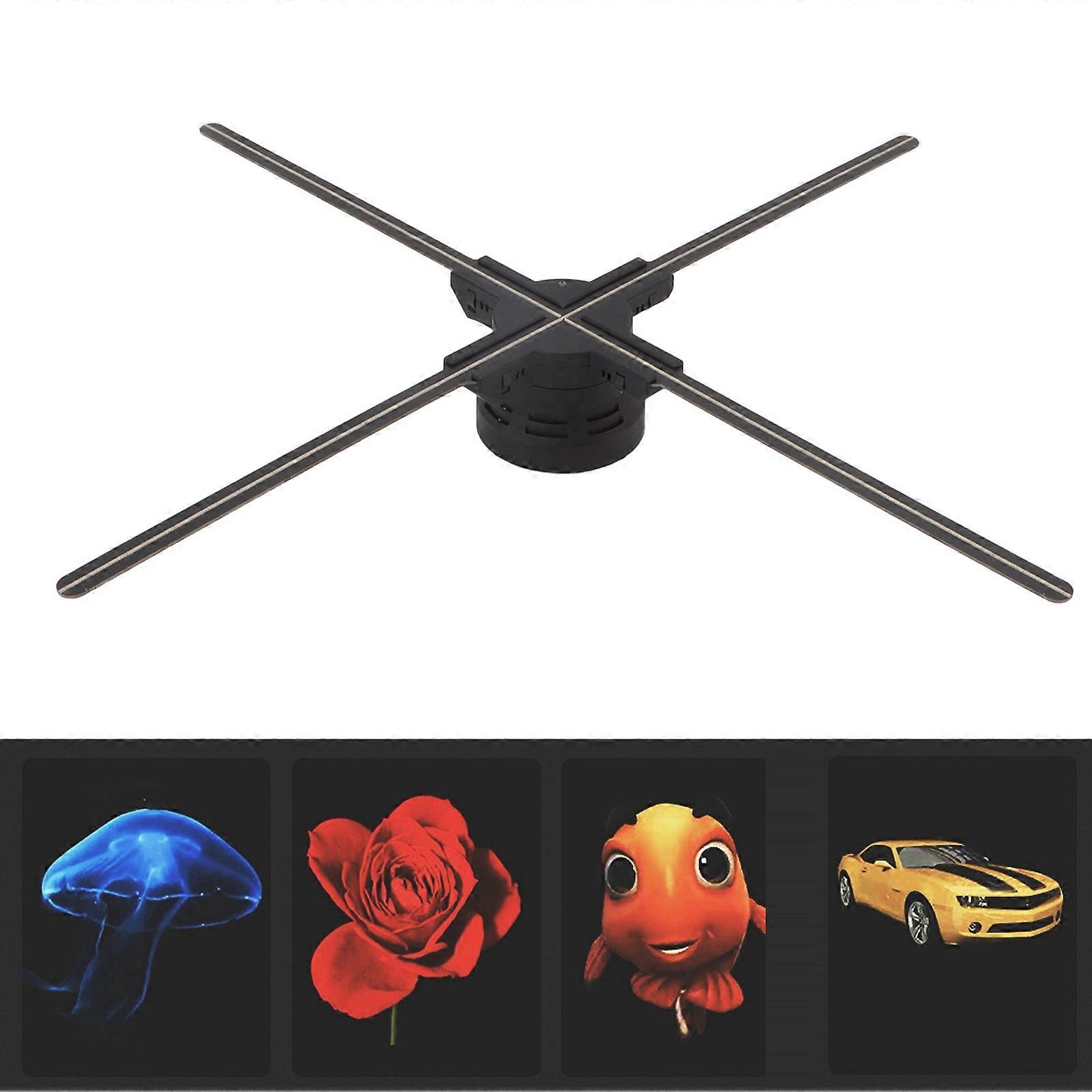 3D Hologram Fan Display 85cm LED WiFi Real Time Holographic Advertising Projector for Shop Bar Party