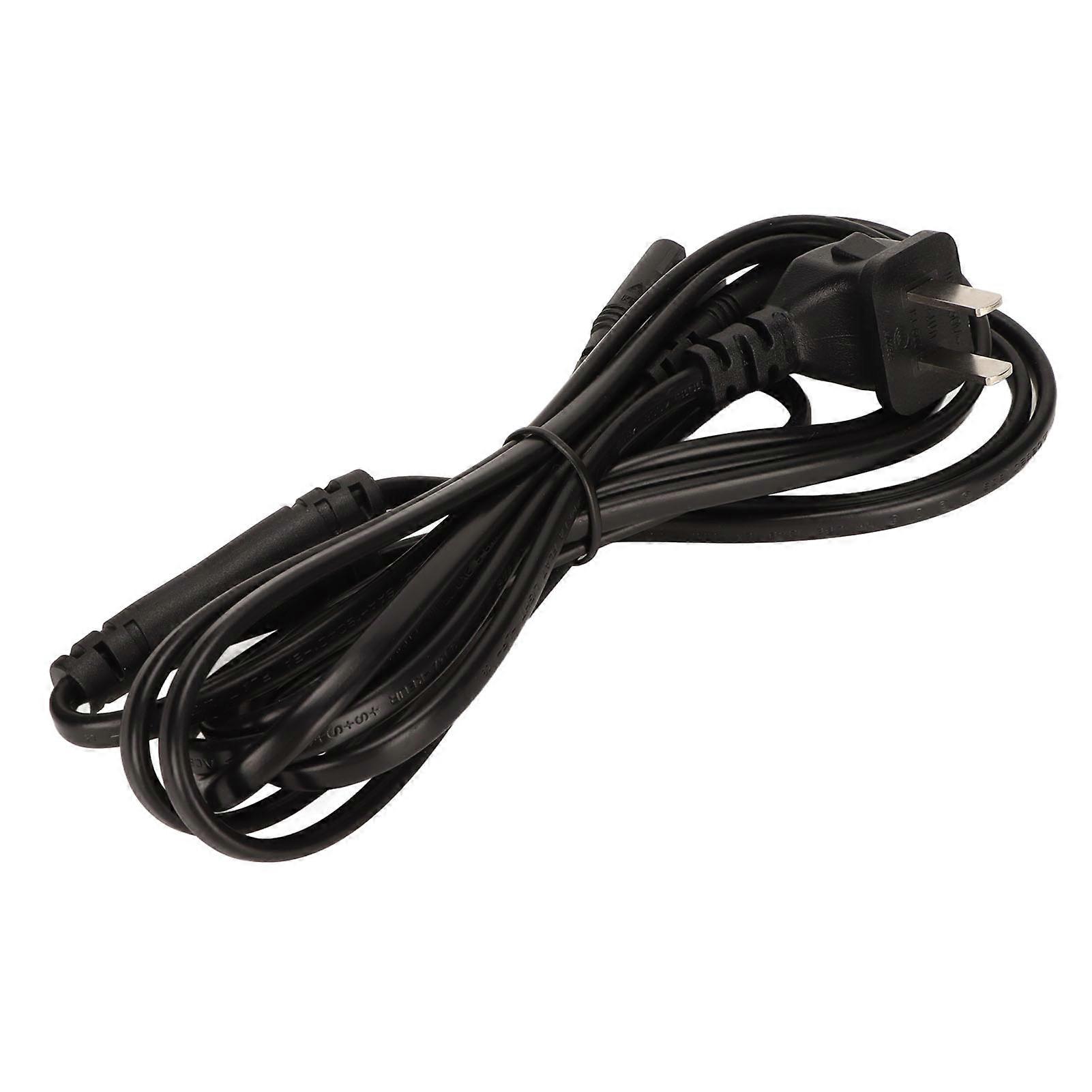 1 15P to Dual IEC320 C7 Power Cable Flame Retardant Waterproof 1 in 2 Out Adapter Extension Cable 5.9ft 100‑240V