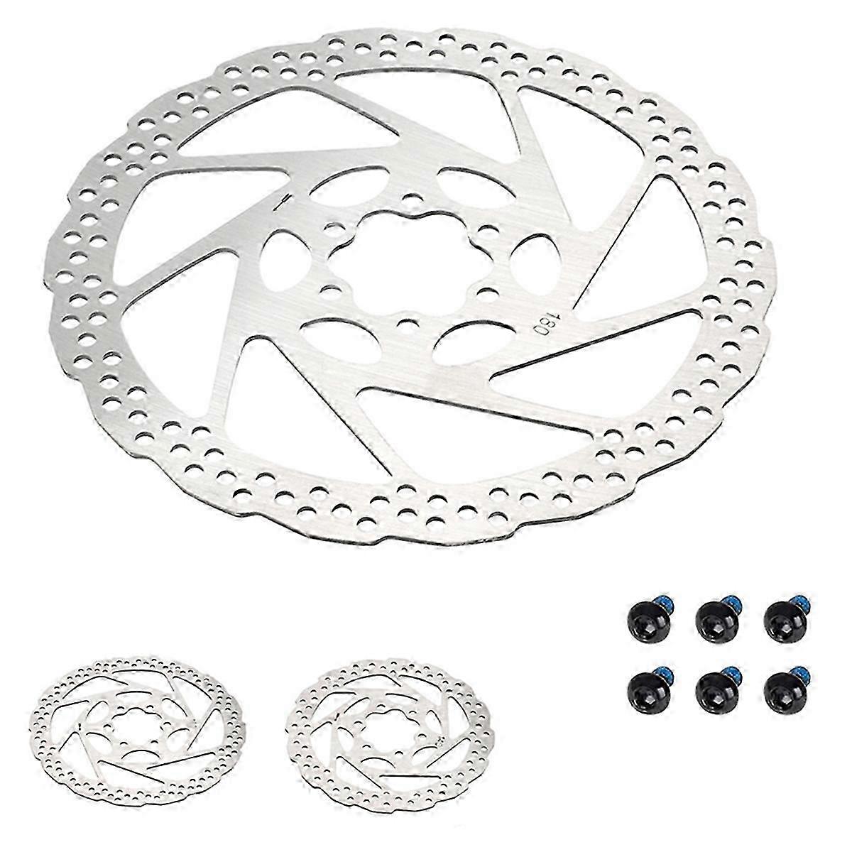 Six-Hole Disc Brake Rotor for Road Bikes - High Performance Replacement Part for Smooth Stopping Power