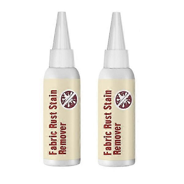 Fabric rust stain remover waterless clothes cleaner 2pcs