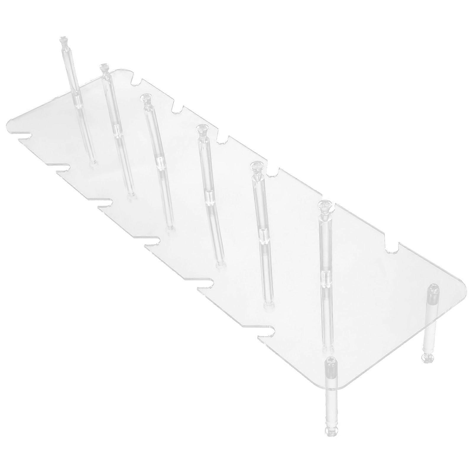 Glasses Organizer Tabletop Sunglass Rack Practical Design Storage Display Home Countertop 47.50X15.00X15.00CM 1Pcs