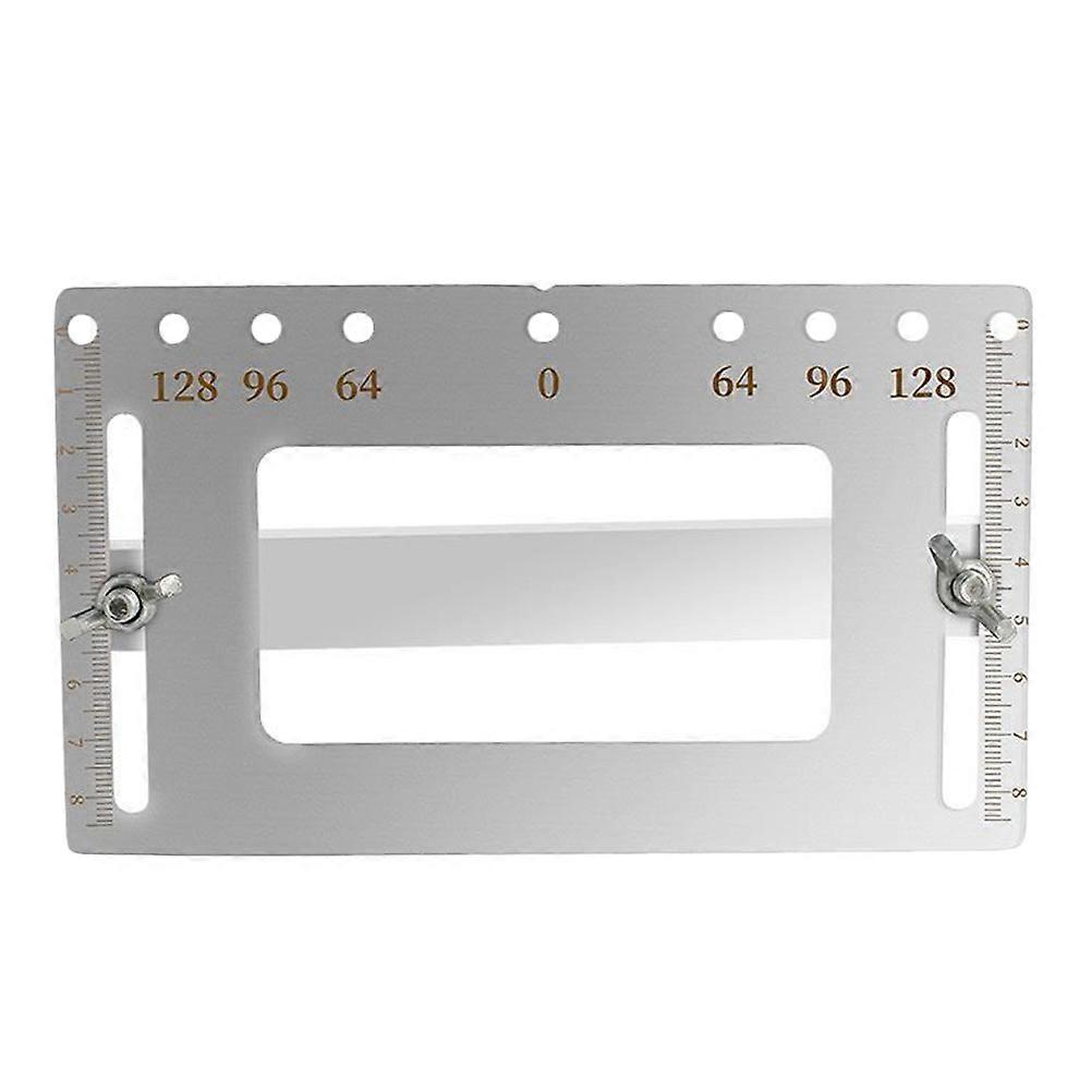 Woodworking Hole Locator Tool for Precise Drilling and Installation of Closet and Cabinet Handles – Durable Punch Guider with Quick Release Block