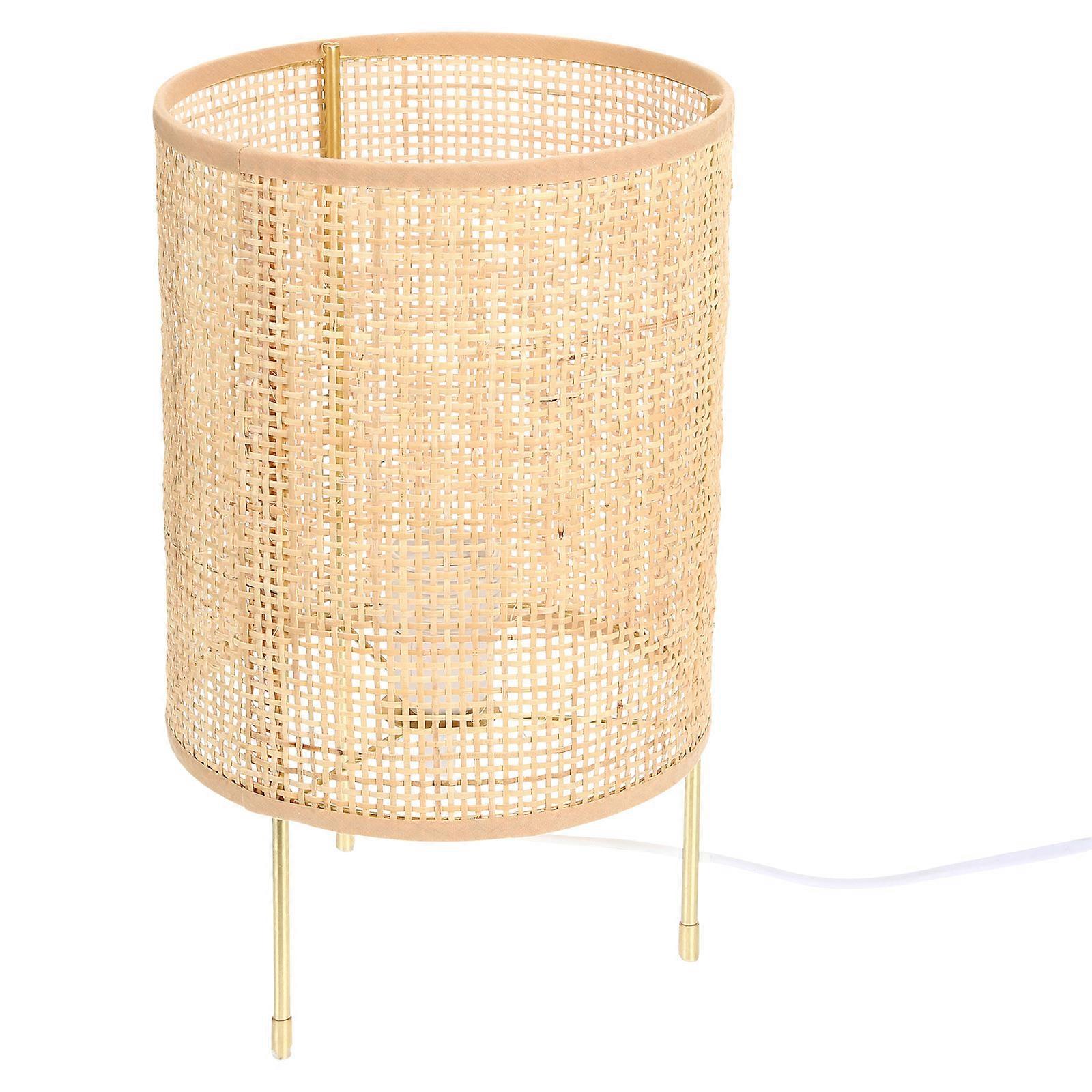 Bedside Table Lamp Nursery Lighting Compact Size Portable Metal Table Lamp 1Pcs
