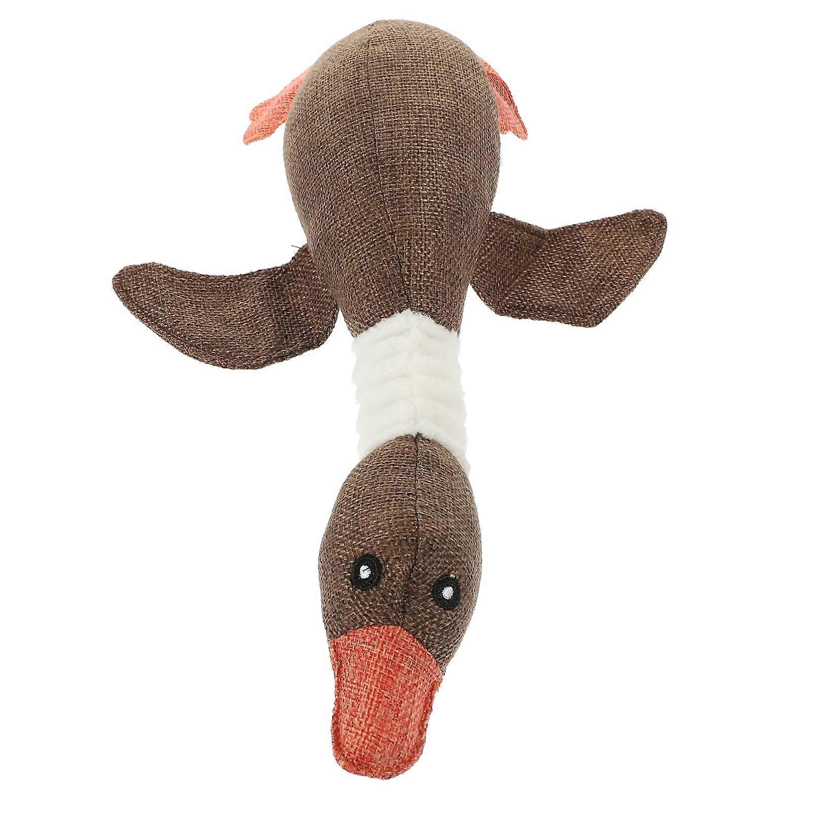 Cartoon Chew Toy for Dogs, Squeaky Toy with Safe Chewing Material for House Training and Preventing Furniture Damage