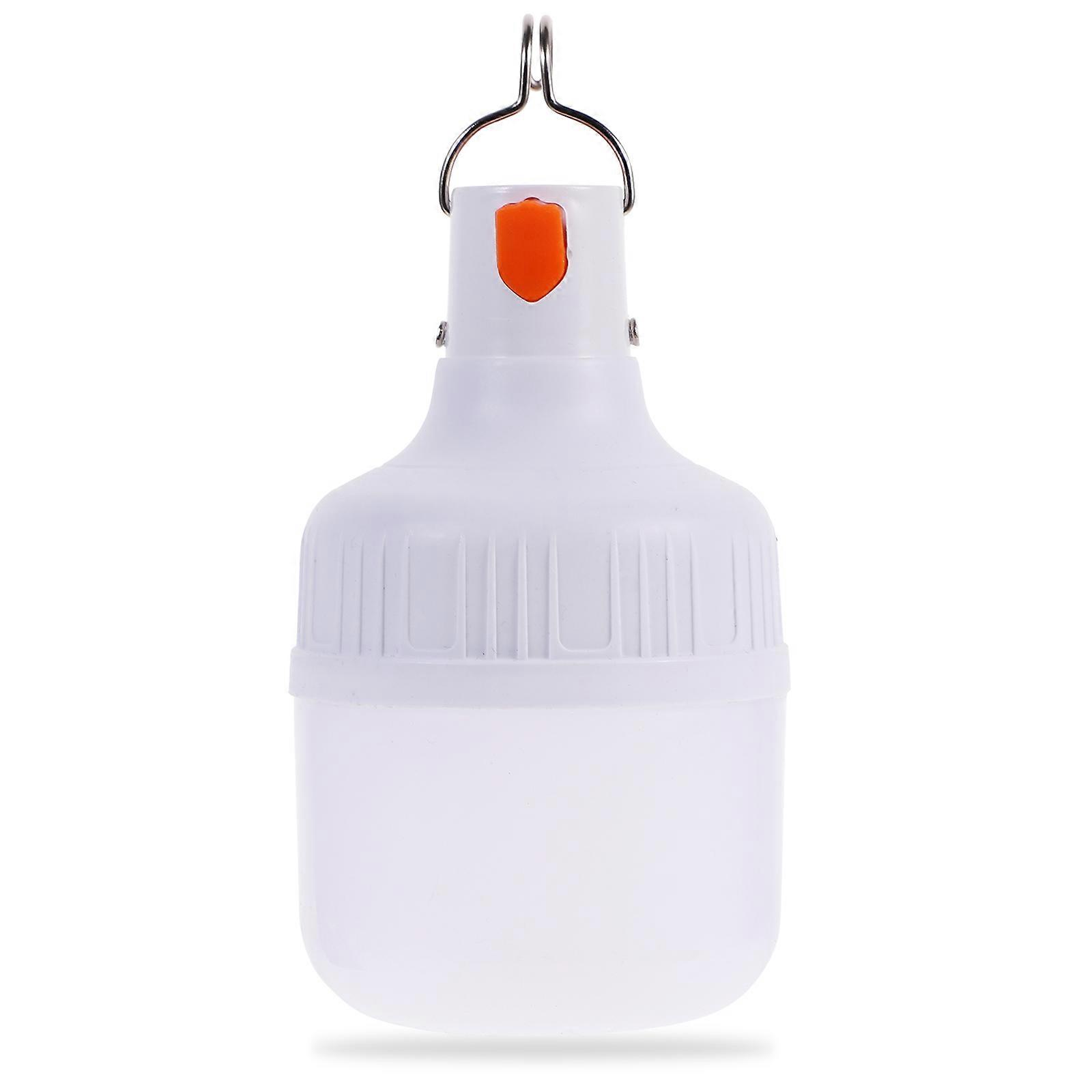 Emergency Bulb USB Rechargeable Portable LED Light with Stainless Steel Hook for Home and Outdoor Use 20W