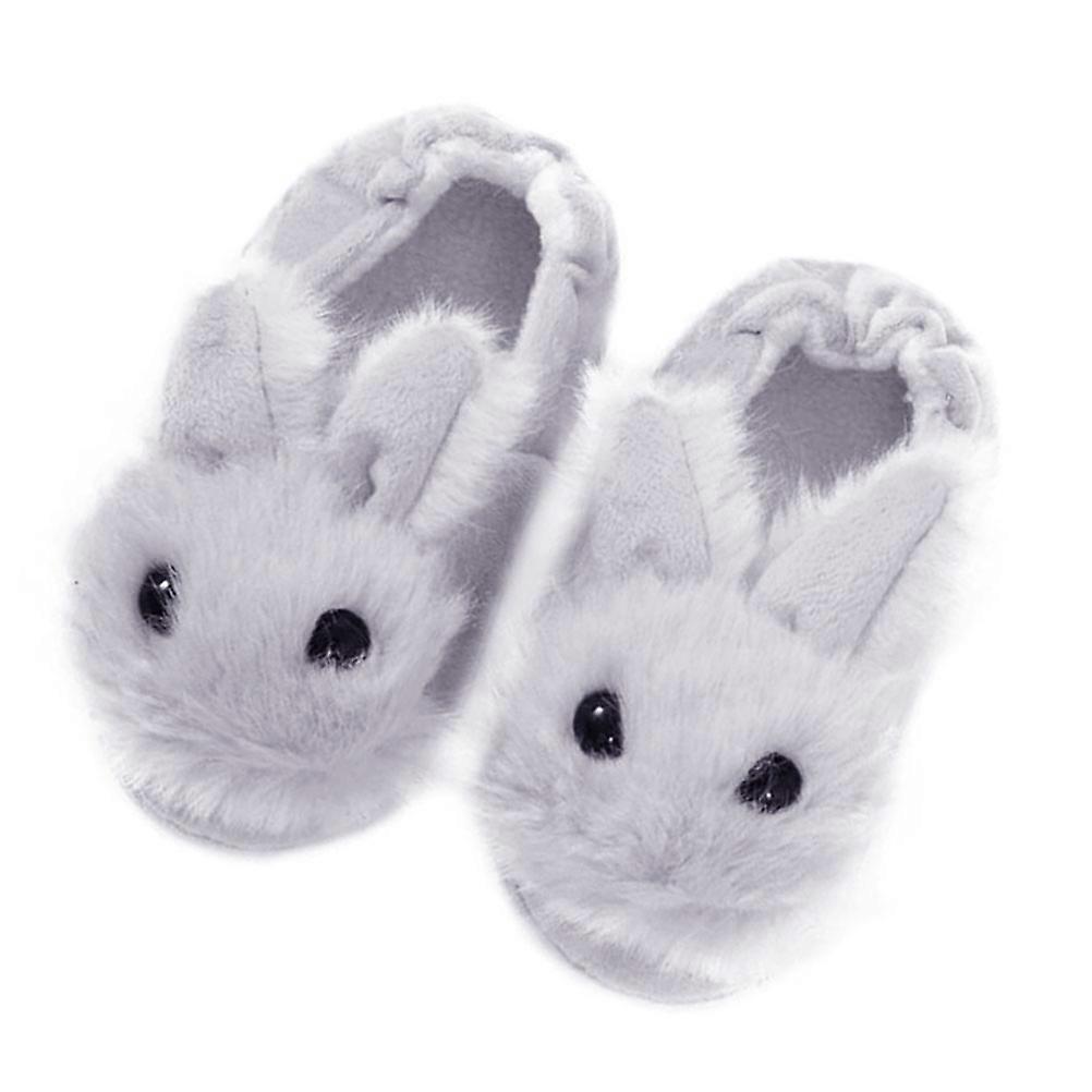 Rabbit Slipper Kid Anti-Slip Frostbite Prevention Short Plush Toddler Footwear 1 Pair