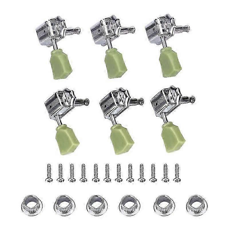 Guitar Tuning Pegs String Tuners 3R 3L Machine Heads String Tuning Key Pegs Tuners Folk/Electric Gui