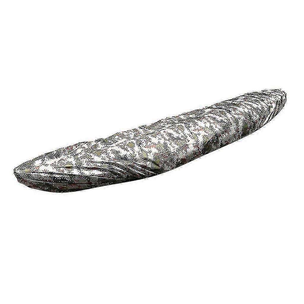 2.1m-6.5m Kayak Canoe Storage Dust Cover - Waterproof Uv Sunblock Shield Protector For 8 Sizes Range Fishing Boat / Kayak / Canoe - Ocean Camo, 300cm