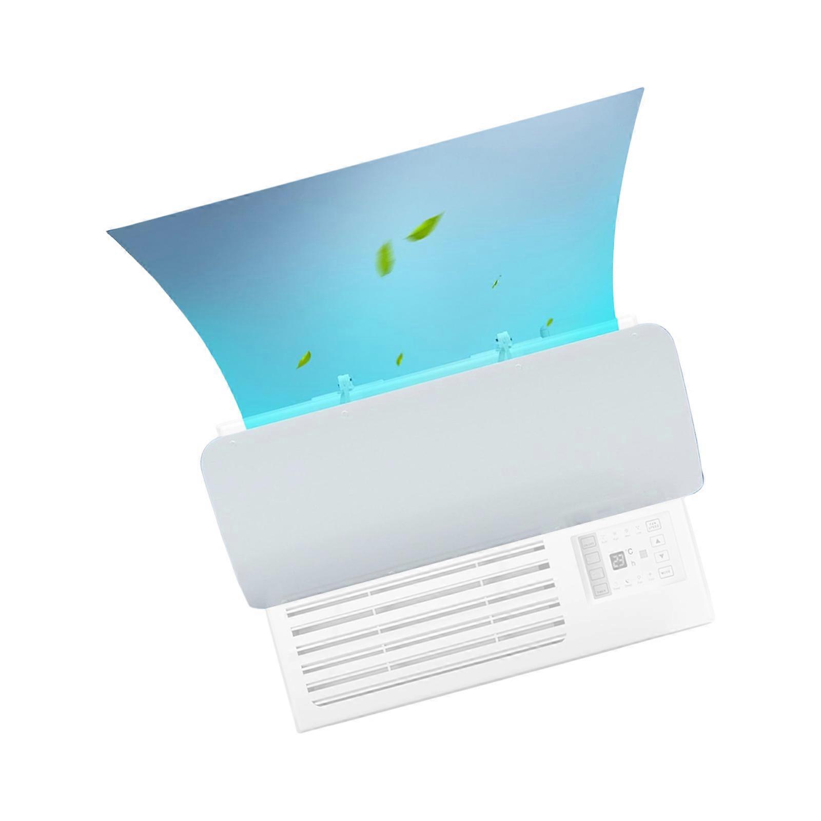 Universal Adjustable Air Conditioner Air Deflector Prevent Blowing Window Air Conditioner Windshield Easy Installation Multicolor