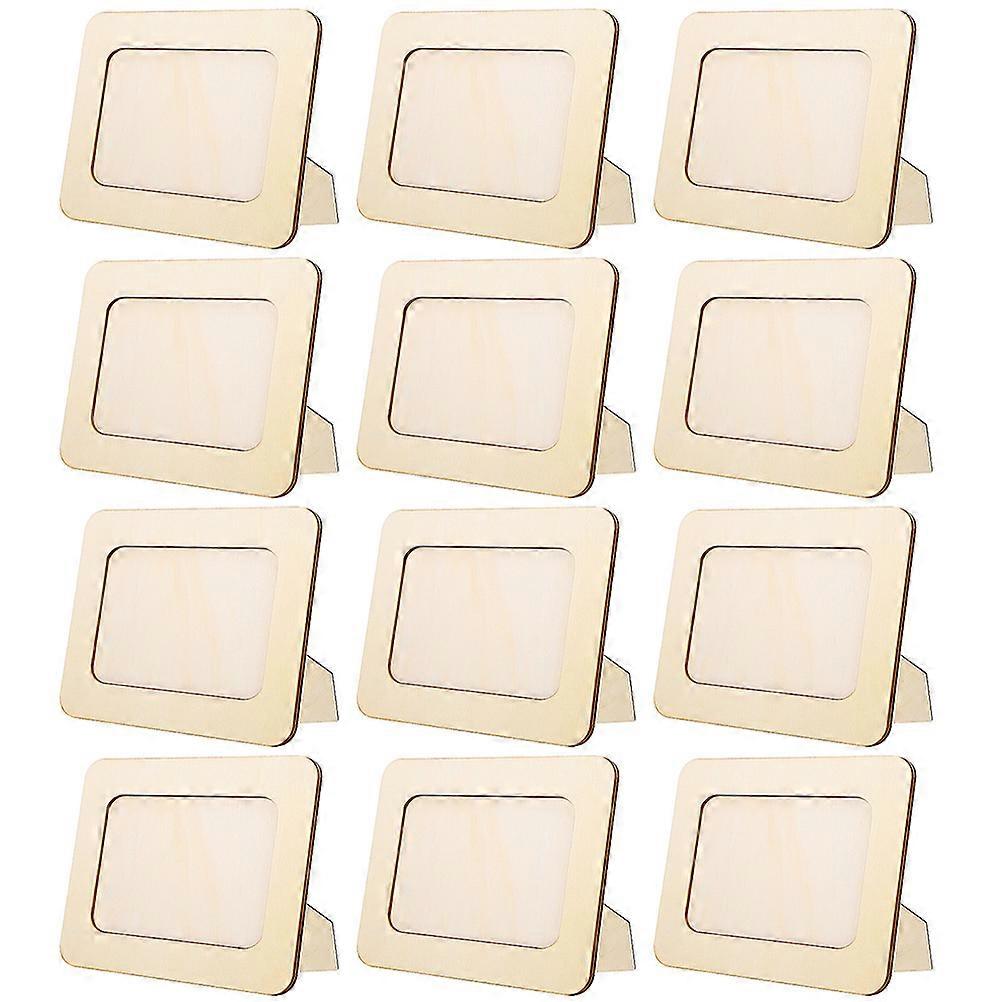 Bulk Picture Frame Craft Photo Frame Rectangular Shape For Bedroom Decor 12Pcs