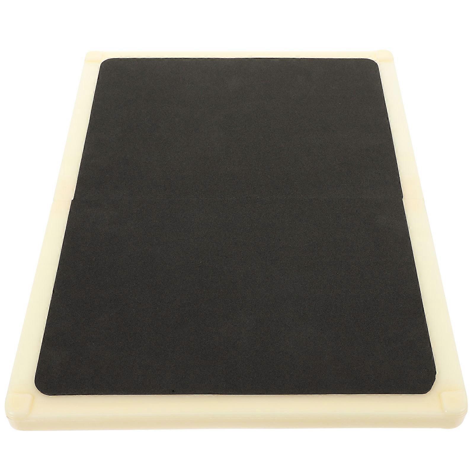 空手ボード再利用可能なブレーキングボードポータブルテコンドーボード初心者用武道アカデミースキルアップ34.5X25.5CMブラック1個