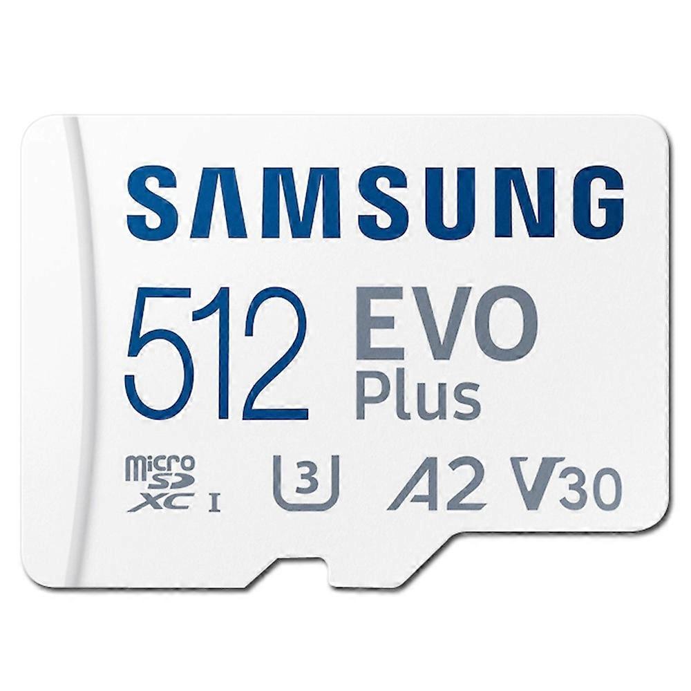 SAMSUNG 512GB EVO Plus Micro SD Card UHS-I U3 A2 V30 MicroSDXC TF Card
