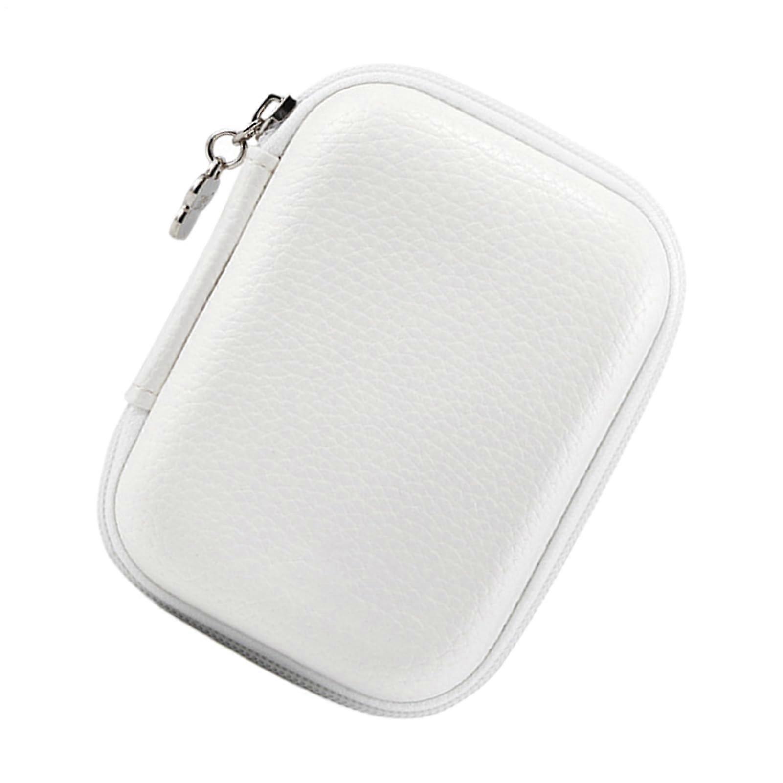 Camera storage case for camera, waterproof bag, protective case, travel organizer, white