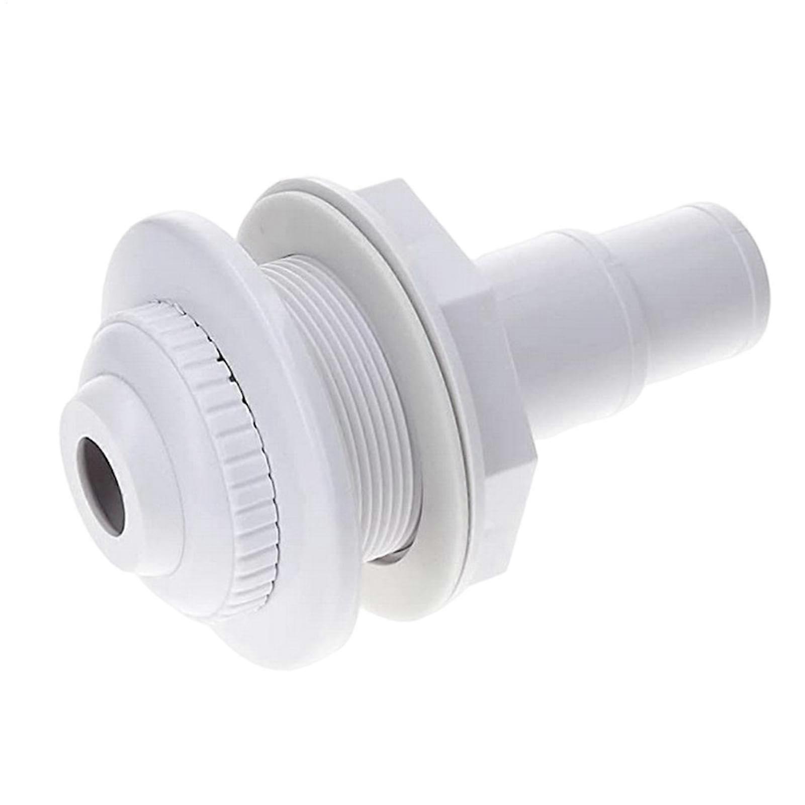 For The Swimming Pool Adjustable Flow Fitting 1.5' FIP Compatible Nozzle ABS Pool Accessory, Easy Install