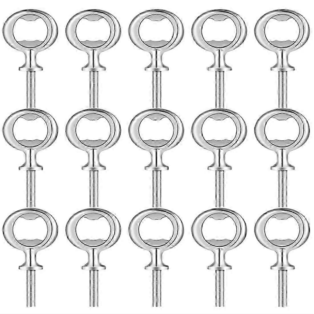 15個のクリスマスボトルオープナー・栓抜きDIYクラフトビールボトルオープナー・栓抜き