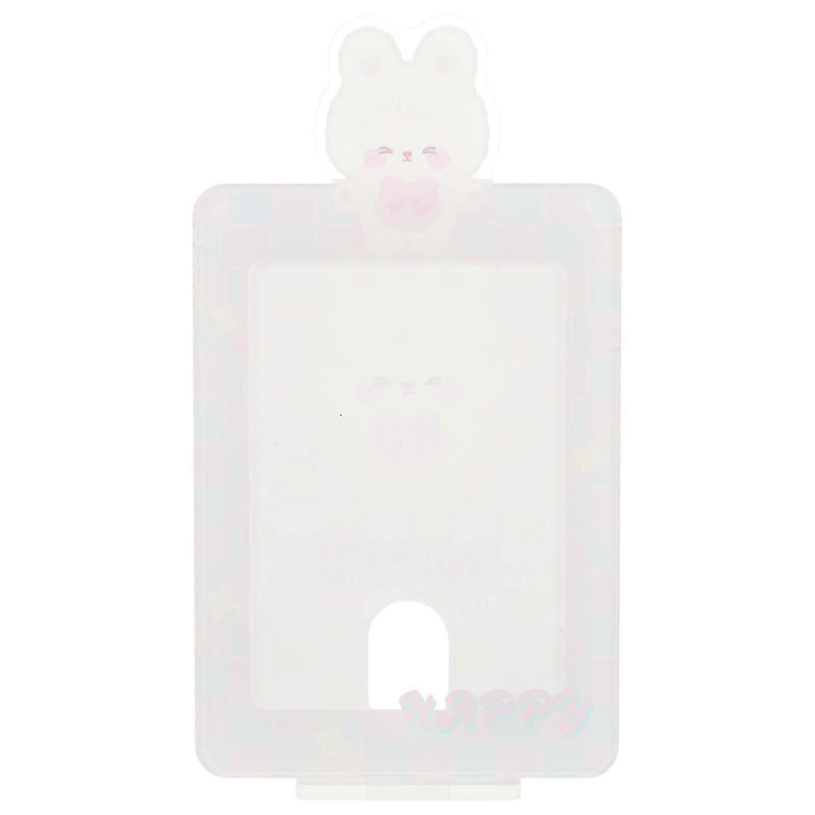 Photo Card Holders Card Display Holder Picture Display Sleeve Factory Use Plastic Material Rectangular 1 Piece