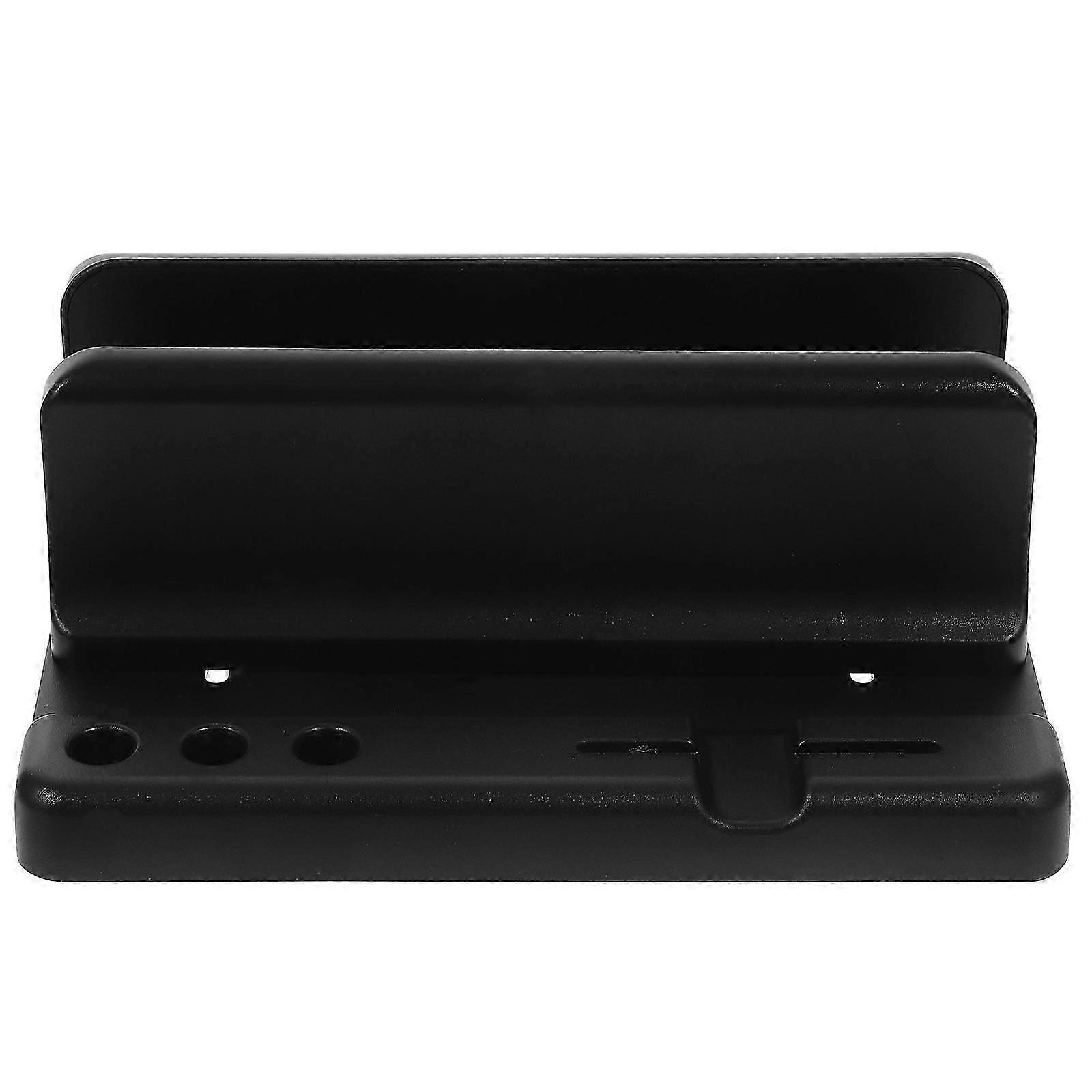 Plastic Laptop Bracket Vertical Type Laptop Stand Desktop Organization 1Set