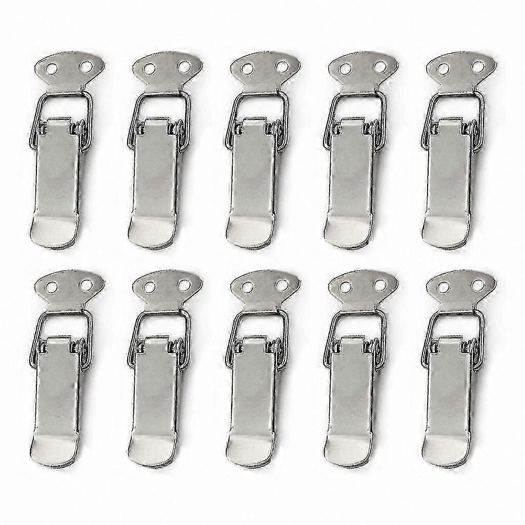 10 Pcs Spring Load Buckle Toggle Hasp for Latch Door Clasp for Latch Hardware Lo