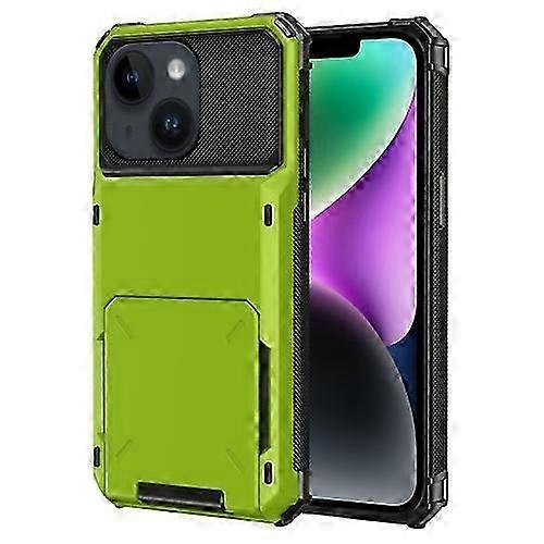 For iPhone 15 Scratch-Resistant Shockproof Heavy Duty Rugged Armor Mobile Phone Case