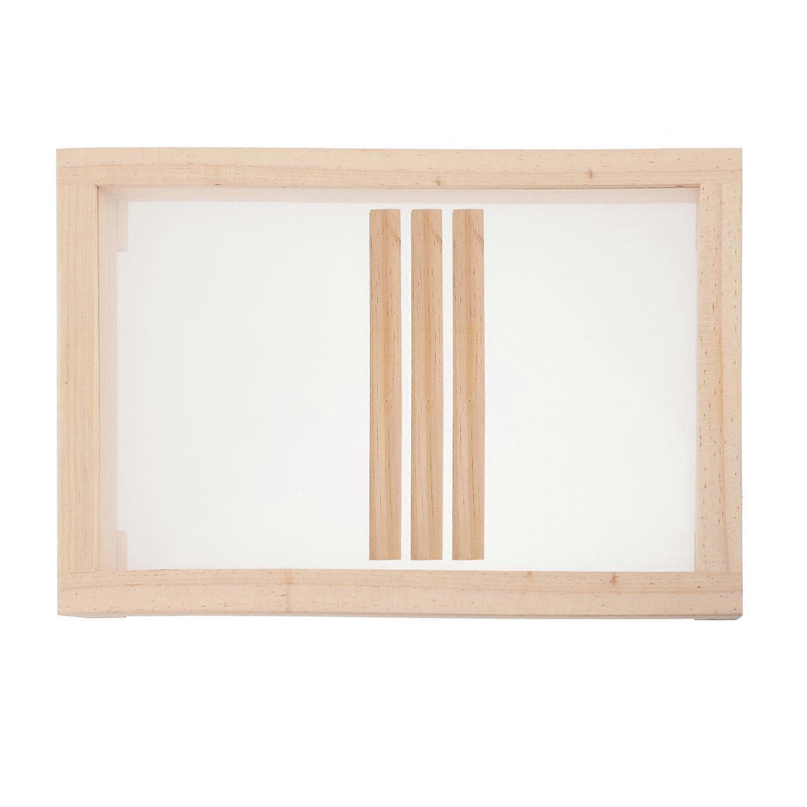 Mesh Drying Net Tray Incense Drying Handicraft Enthusiasts Khaki 1Set