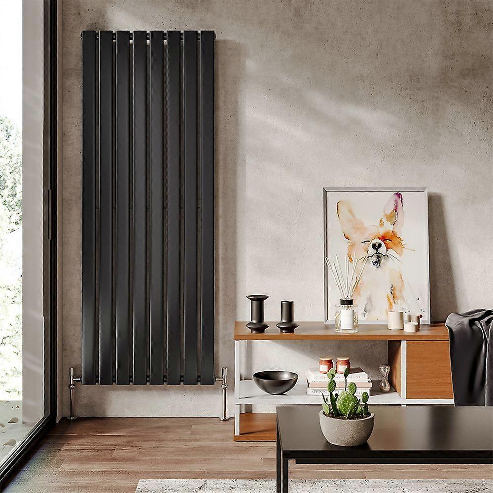 Flat Panel Vertical Radiator Modern Central Heating Anthracite Single Double Column