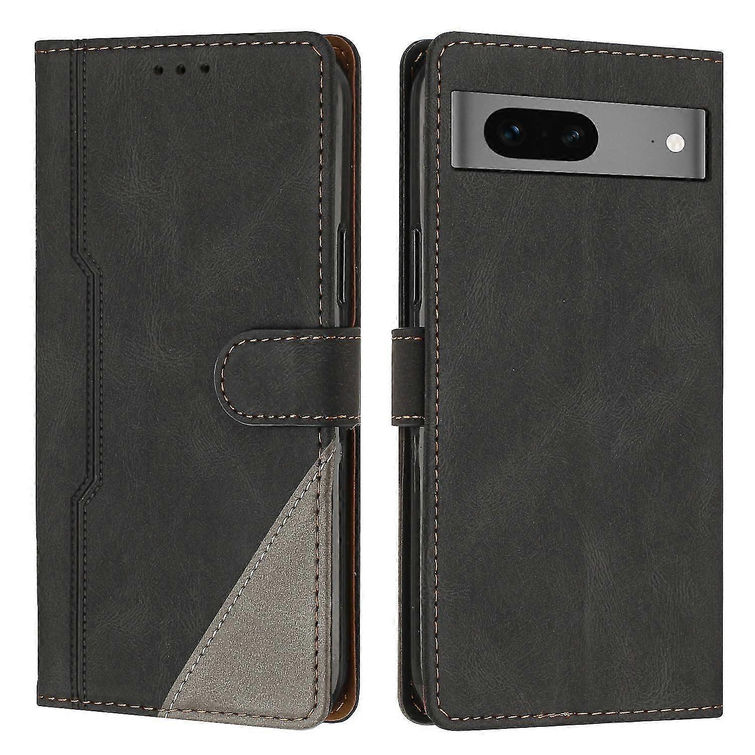 Leather Magnetic Clasp Case with Flip Wallet Stand Function Cover for