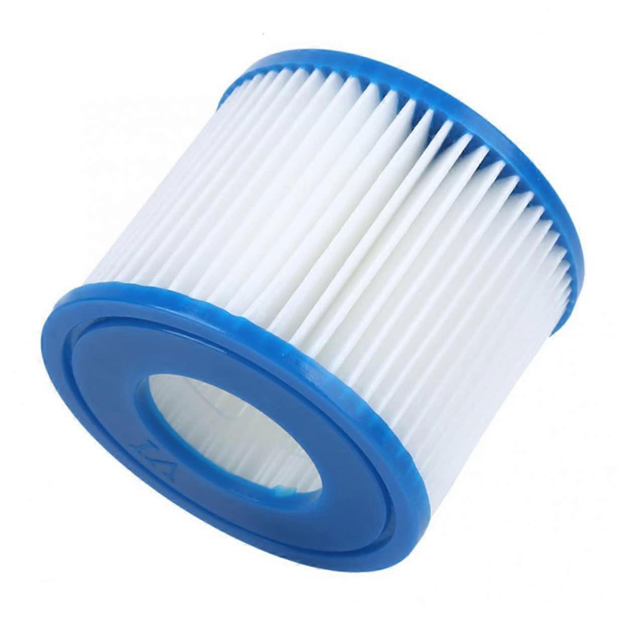 Filter Element for Swimming Pool Pump - 1 Piece Pool Inlet Strainer Cartridge Filter, White, Replacement Parts for Small Pools