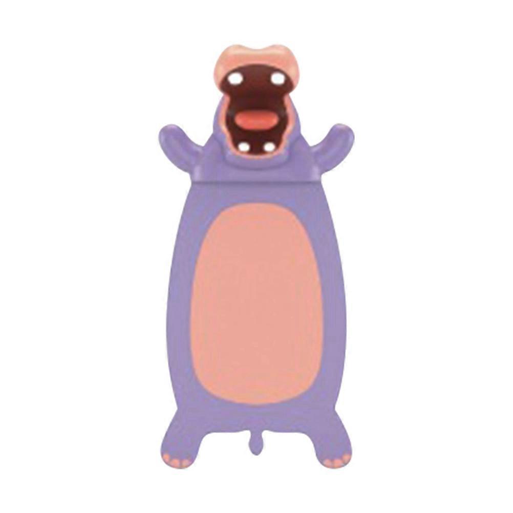 Animal Bookmarks Fun Three-Dimensional Design Page Marker Suitable For Children 10x4.6cm Assorted Color PVC 1 Piece