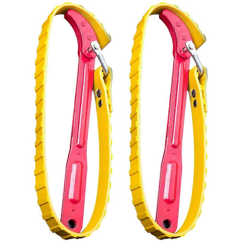 Chain Style Wrench Made of High Carbon Steel for Use Adjustable Design 8 Inches