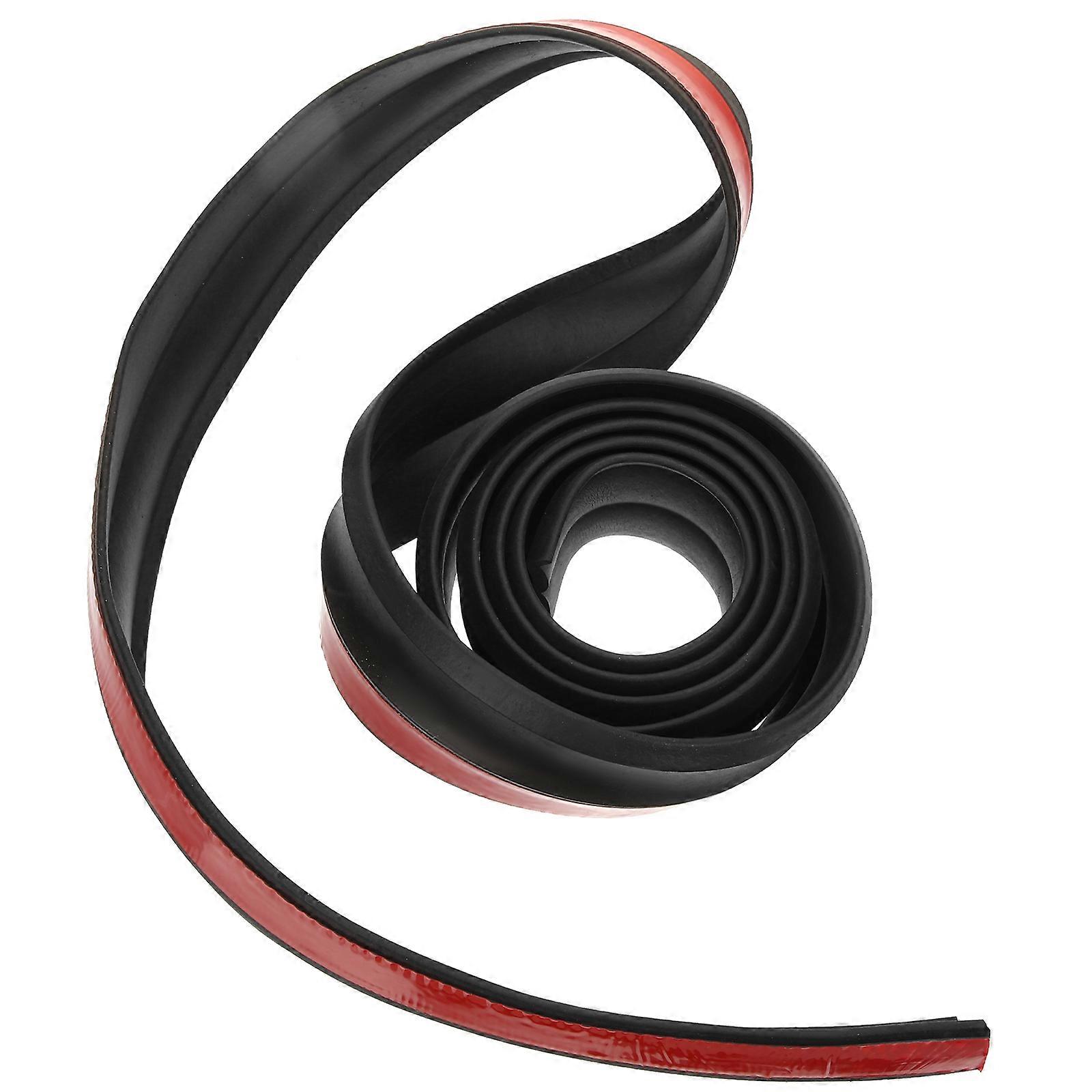 Black Self Adhesive Rubber Strip for DIY Use Lightweight Portable and Practical Rubber Gasket Material 1 Roll