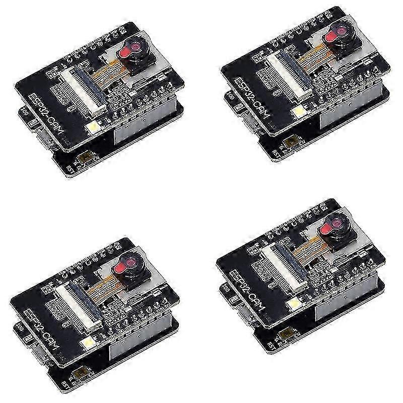 4er-Pack ESP32-CAM WiFi Bluetooth Board Kompatibel mit ESP32-CAM-MB -USB auf serielle Schnittstelle CH340G mit O 2025