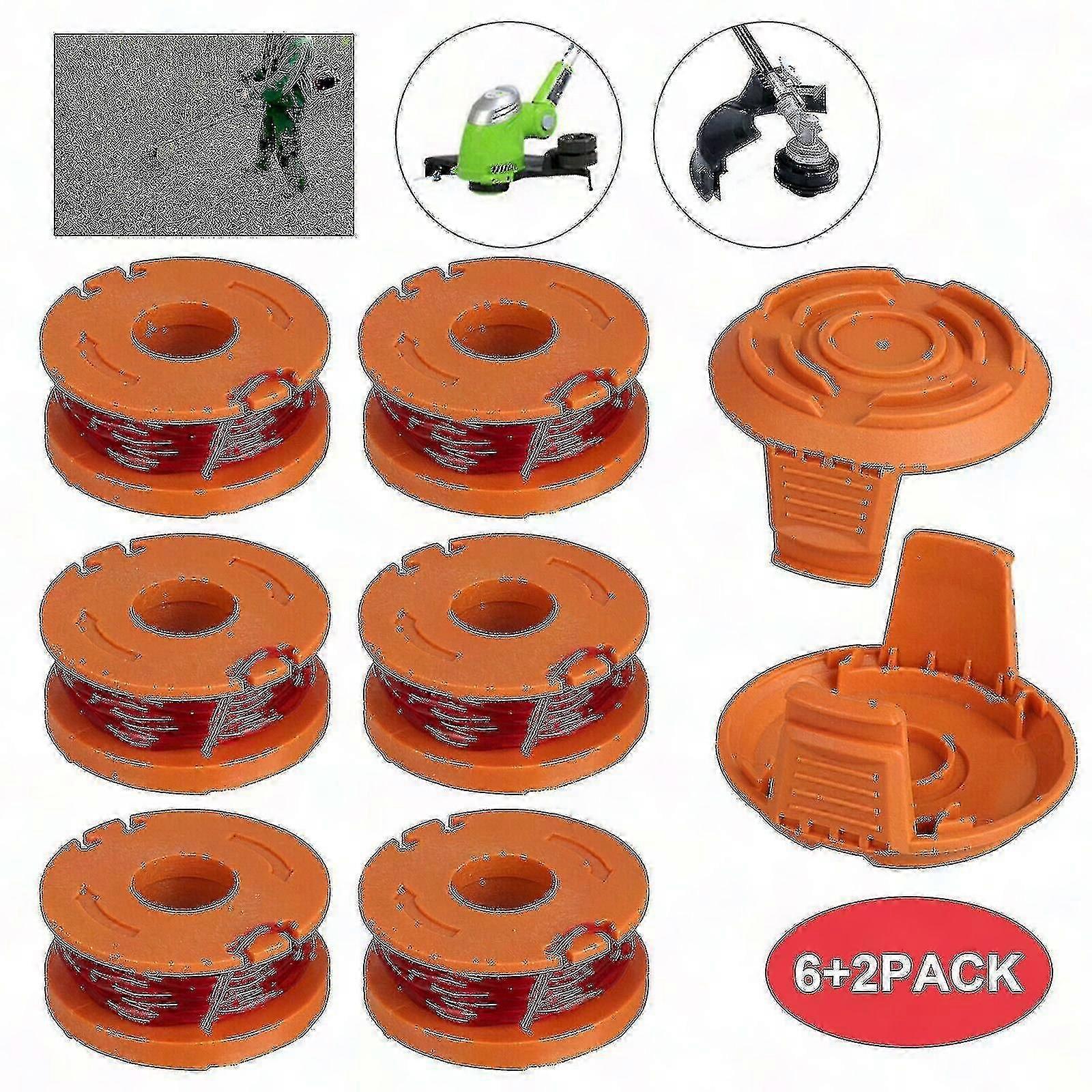 Replacement Spool Line for Worx Trimmer - Durable Weed Eater String Replacement