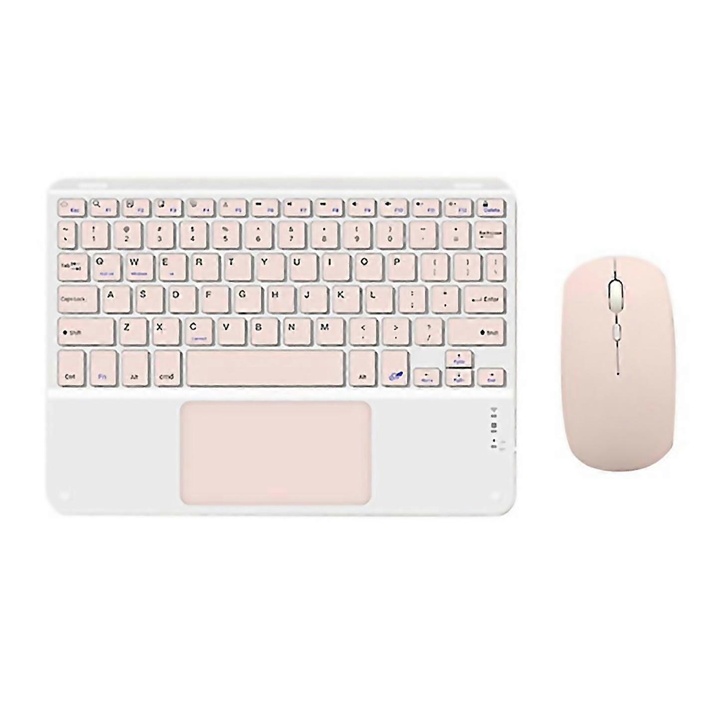For for pc tablet gaming wireless keyboard Pink