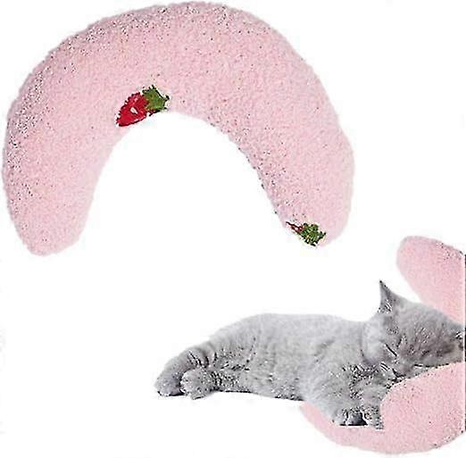 1PCS Pillows for Cat Head to Lay On,Cat Sleeping Pillow for Indoor Cats Bed Mat,Curved Soft Puppy Calming Pillow SZRH A-D