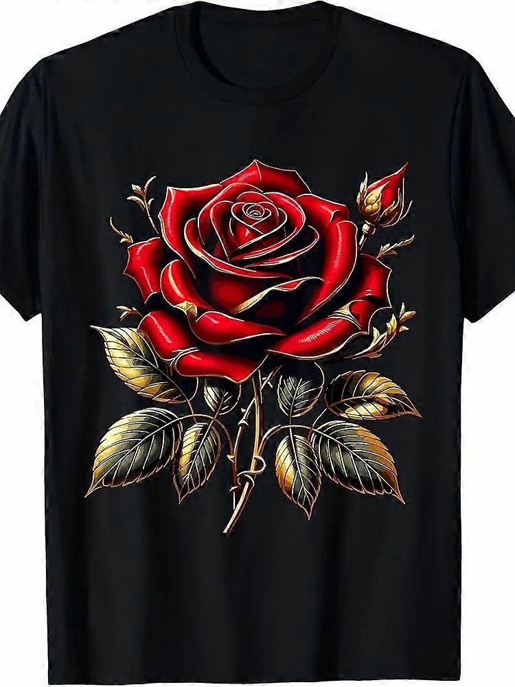 T-shirt rouge or rose