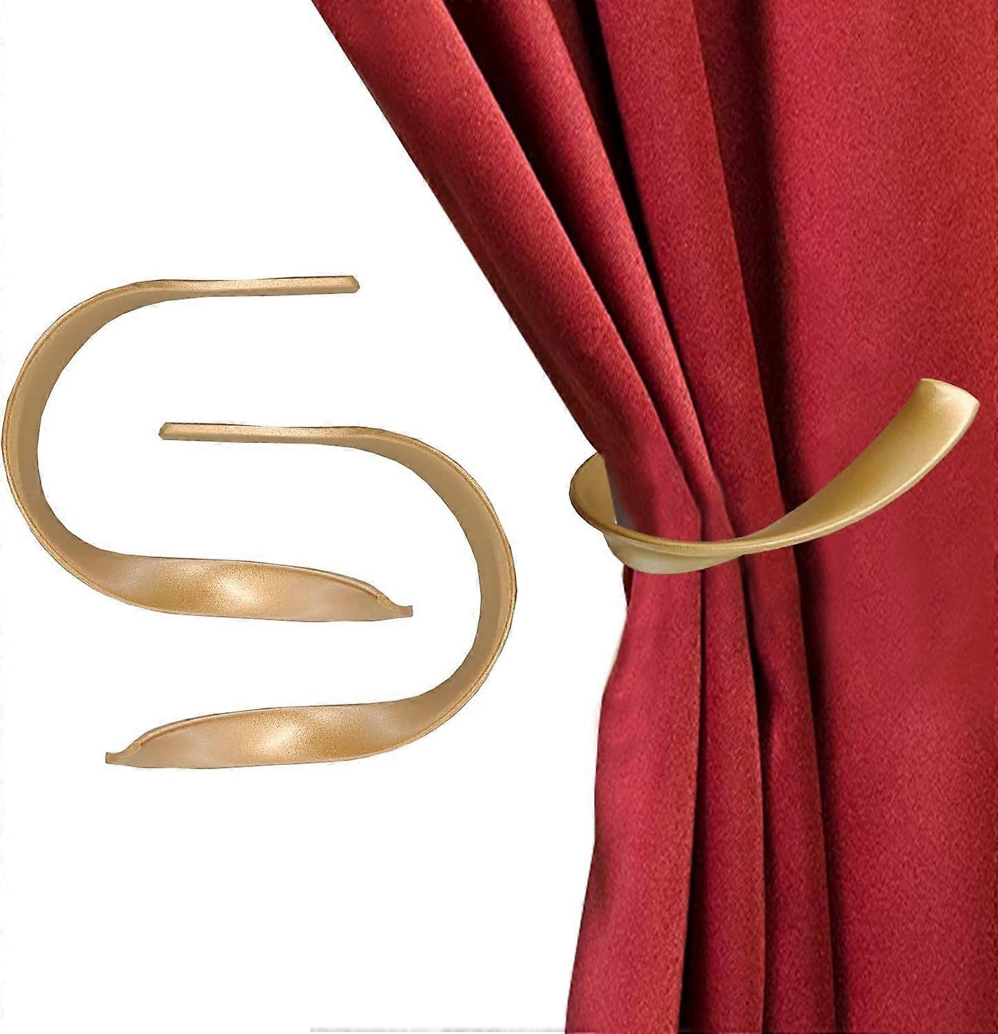 Decorative Curtain Holdbacks,Wall Mounted Window Drapery Tiebacks for