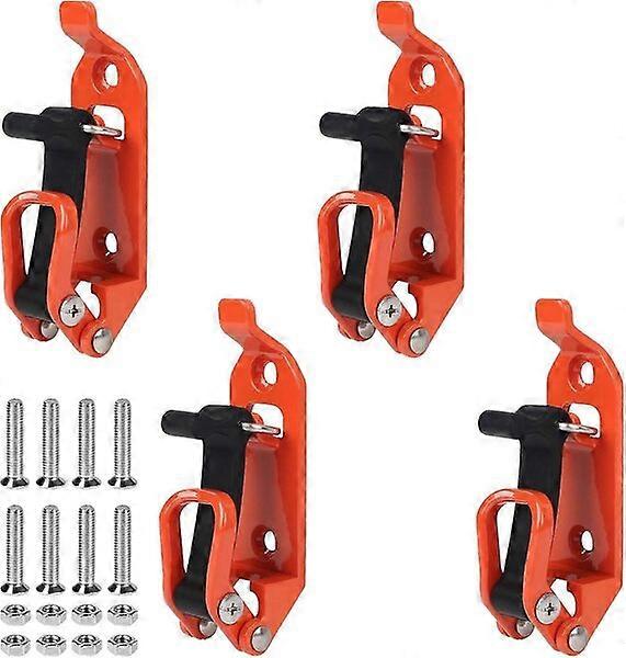 40mm diameter adjustable shovel rack with multi-way installation for space saving