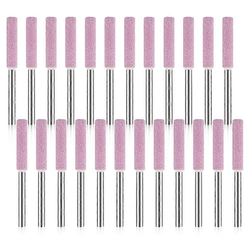 24 Pack Chainsaw Sharpener Grinding Polishing Grinding Tool for Chainsaw Sharpener 3X4.8mm