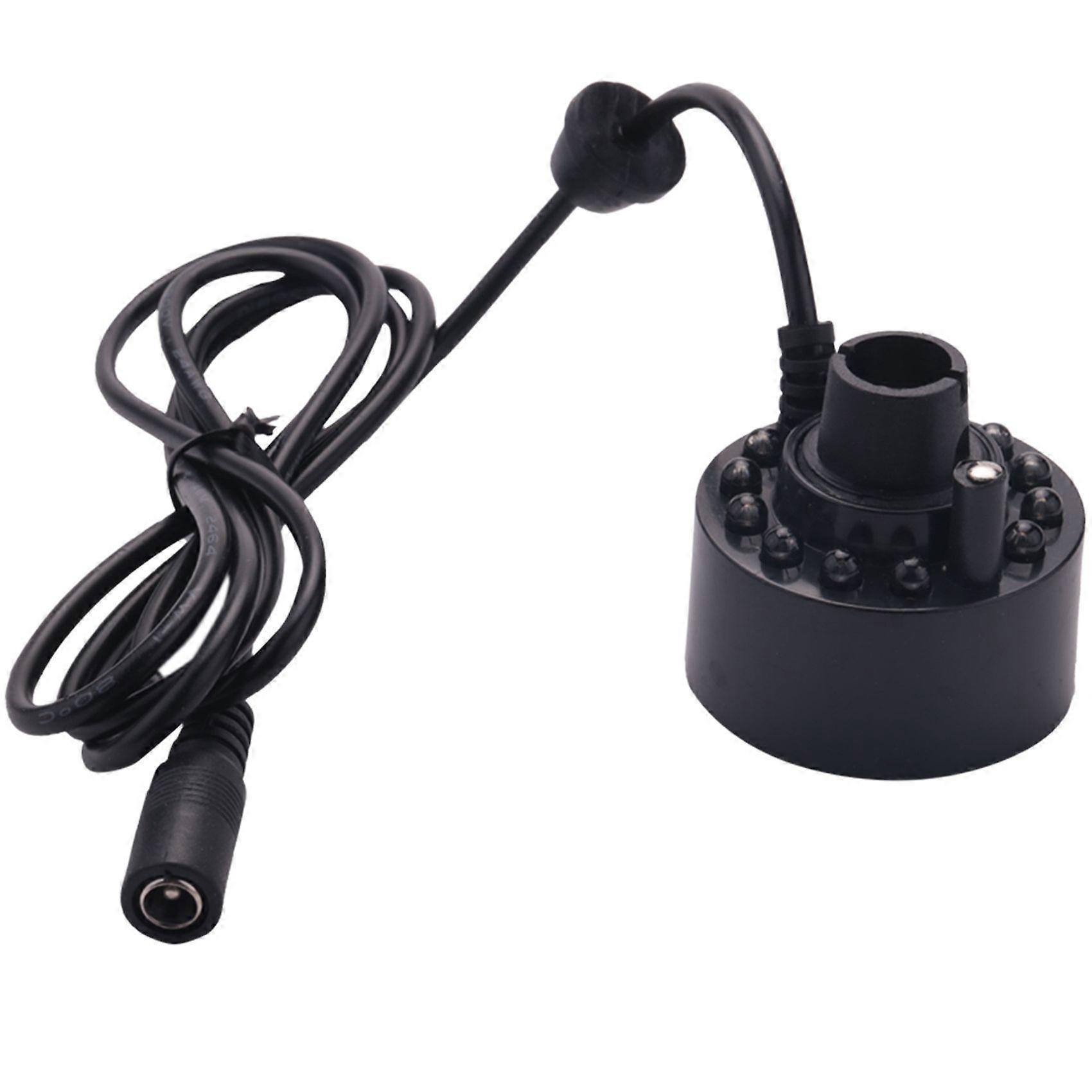 12 Led Industrial Incubator Humidifier Pond Atomizer Air Udifiermih DC 24V Mist Maker Fogger Water