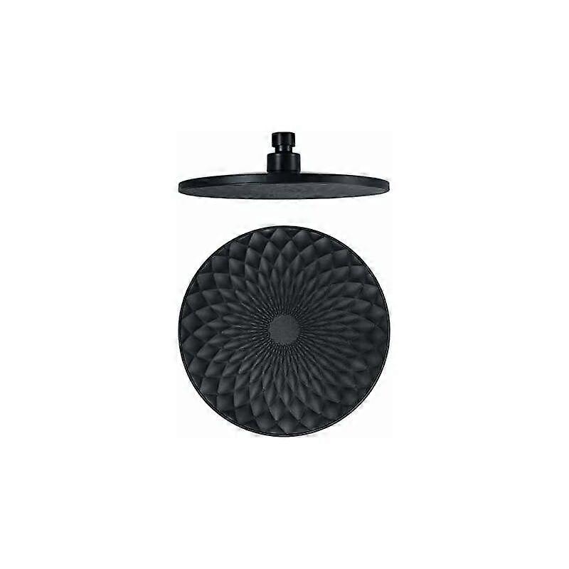 Shower Head, Round 9 Inch Fixed Shower Head ABS Rain Shower Head Water Saving