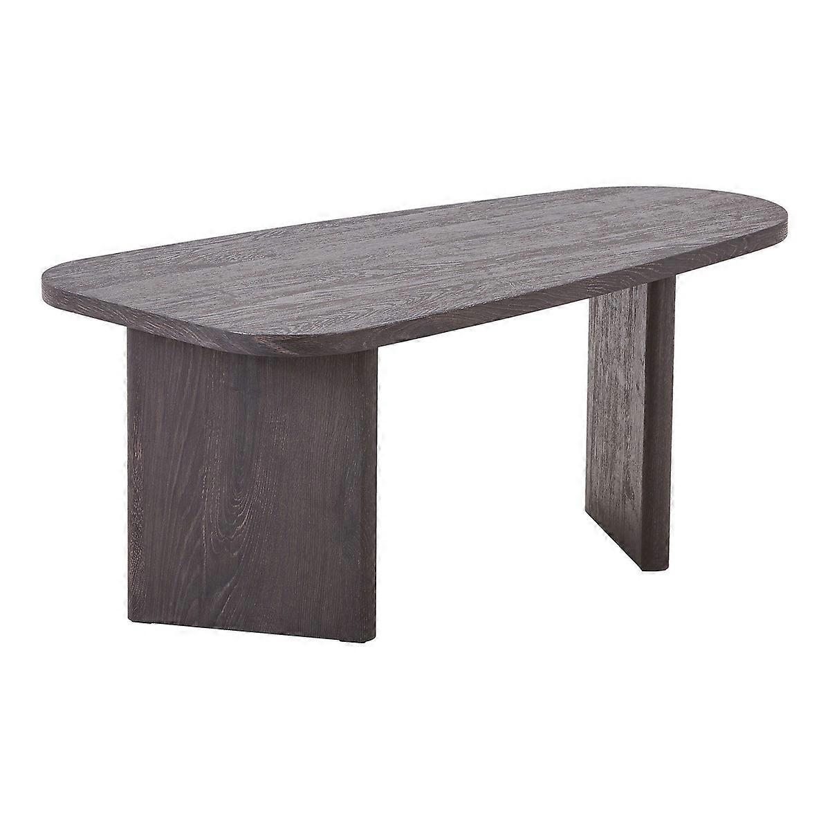 Table basse Melo, marron, MDF, 50x100x41 cm