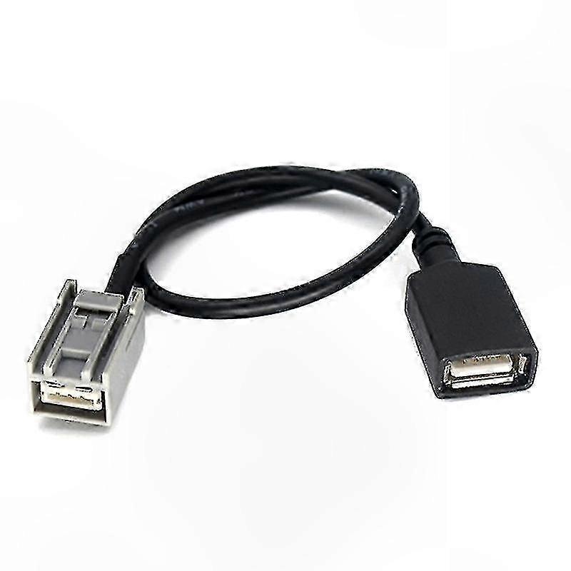 Aux to USB Cable Adapter for Select  Models 2008+ Compatible with Civic Jazz CR-V Accord CR-Z Mp3 o Interface Solution
