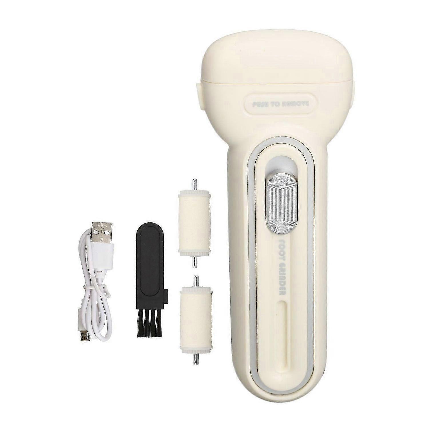 2025 Latest Model Electric Foot Grinder 2 Replaceable Heads Remove Dead Skin C...