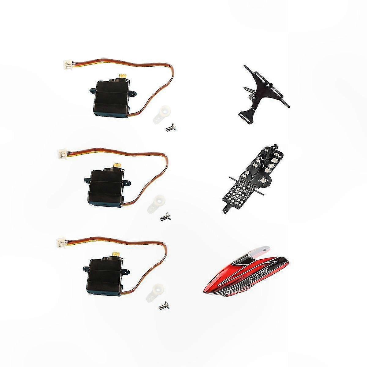 1 Set Metal Servo Main Plate for RC Helicopter K110 Upgrade to K110s Canopy Spare Part