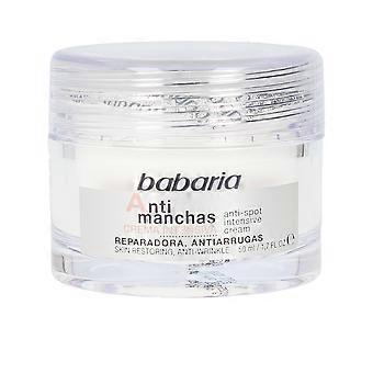 Babaria Antimanchas Intensieve Anti-verouderingsnachtcrème 50 ml voor vrouwen